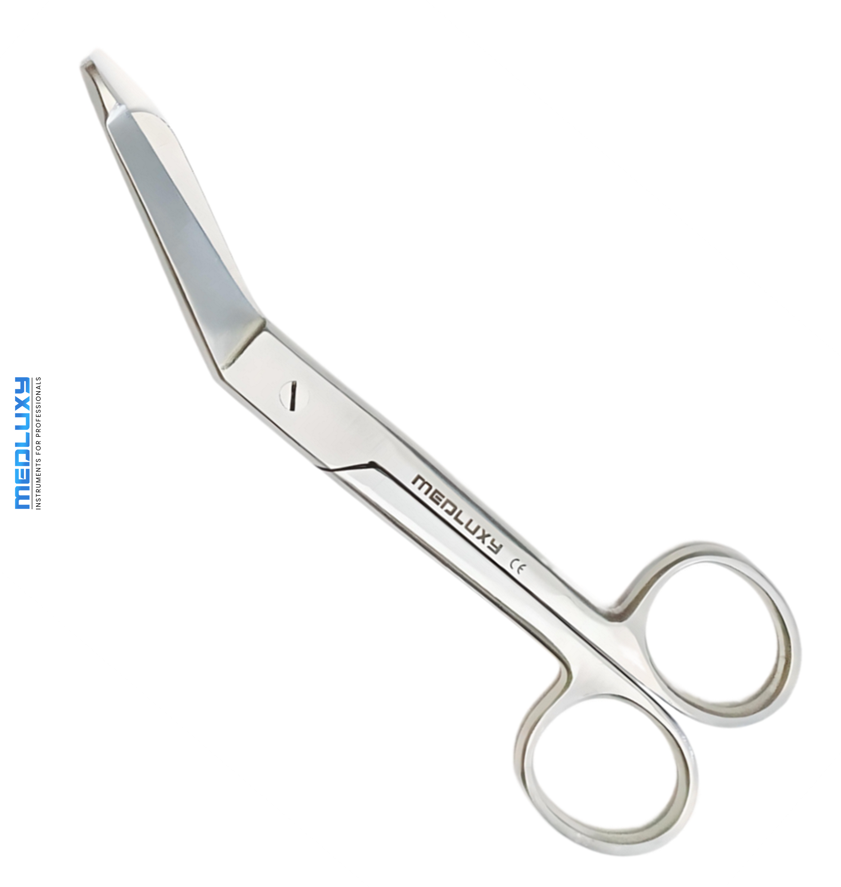 Medluxy Pro - Lister Verbandschaar - Gebogen - 18 cm
